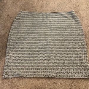 LOFT, striped skirt. Size 9
